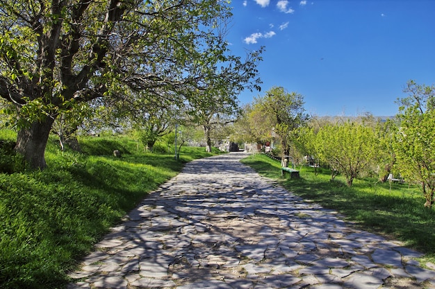 La strada nelle montagne del Caucaso, Armenia