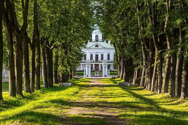 La tenuta di Lermontov a Serednikovo in estate