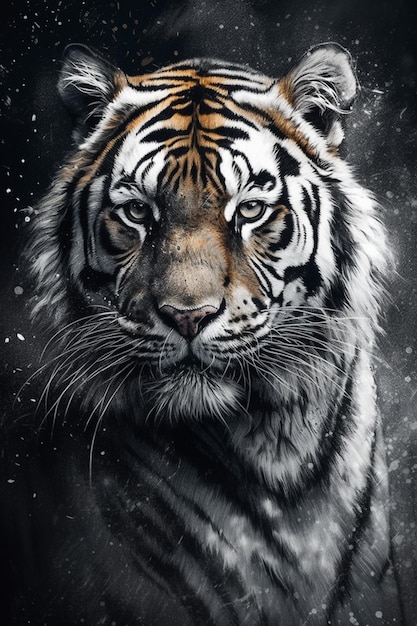La tigre che è sul muro