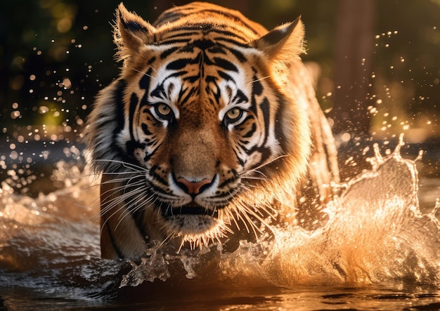 La tigre del Bengala è una popolazione della Panthera tigris