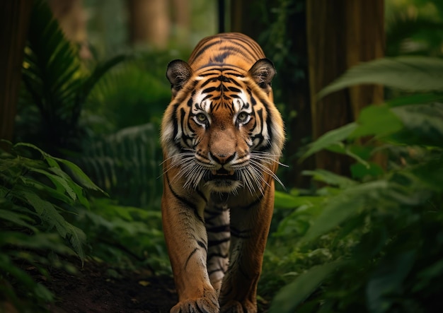 La tigre del Bengala è una popolazione della Panthera tigris
