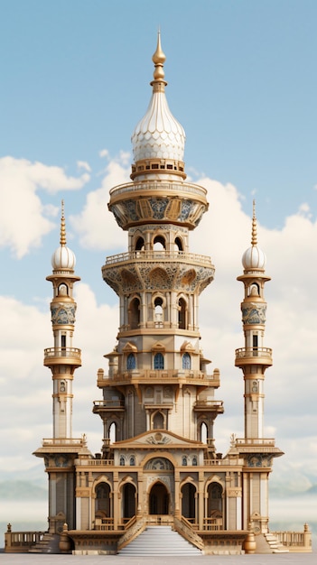 La torre di Suyumbike chiamata anche la moschea dei khans