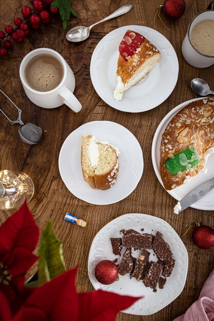 La torta dei tre re, (roscon de Reyes), un dolce natalizio spagnolo