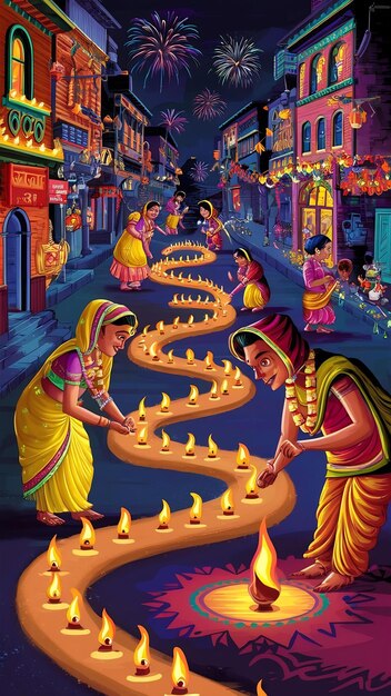La tradizione della festa delle luci di Diwali