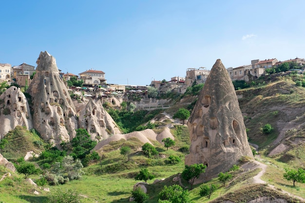 La Valle dell'Amore in Cappadocia e gli insediamenti rupestri Abitazioni nella roccia