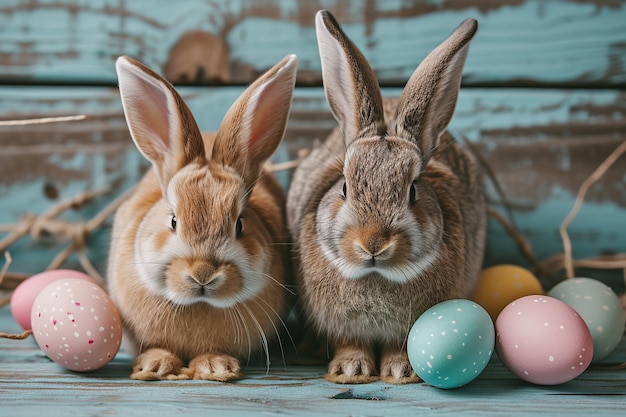 La vetrina del coniglio delle orecchie di Pasqua