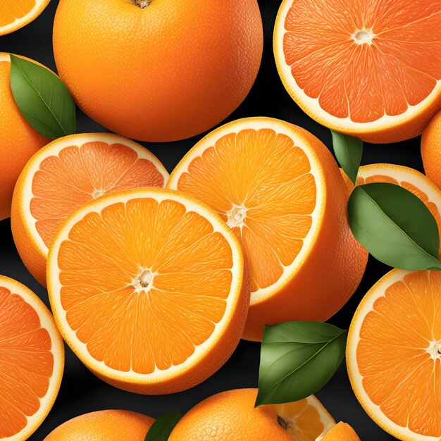 La vibrante bellezza delle arance fresche