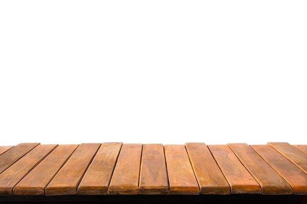 La vista dall'alto del legno della plancia per l'interior design del prodotto con supporto grafico o il montaggio mostra il tuo prodotto