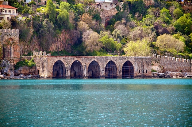 La vista del castello di Alanya