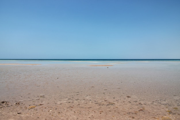 La vista del Mar Rosso, Arabia Saudita