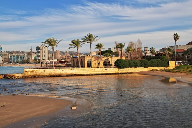 La vista di Sidon Sayda in Libano