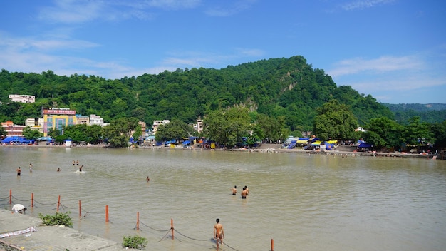 La vista più famosa di Haridwar