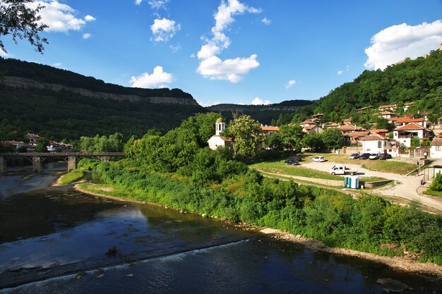 La vista su Veliko Tarnovo in Bulgaria