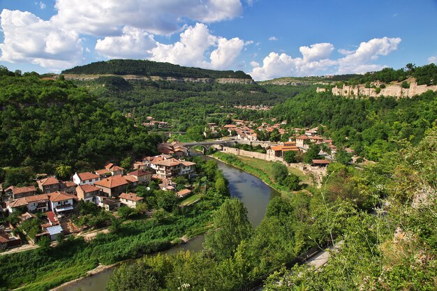 La vista su Veliko Tarnovo in Bulgaria