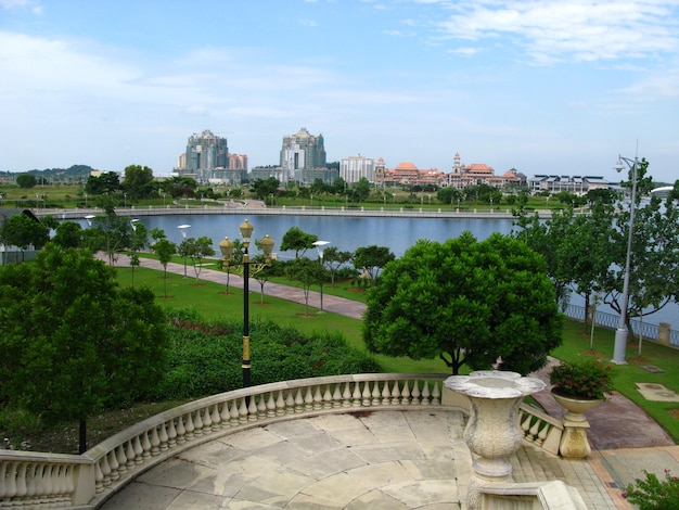 La vista sul centro di Putrajaya Malesia