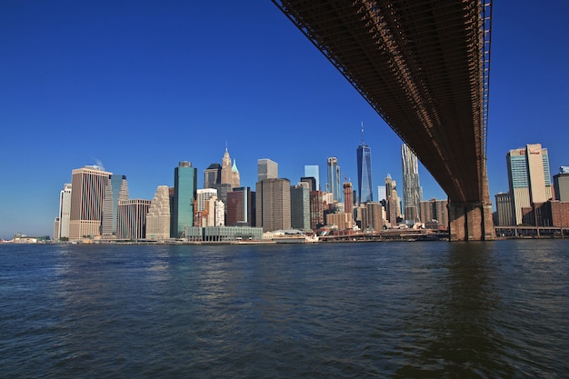 La vista sul centro, New York, Stati Uniti