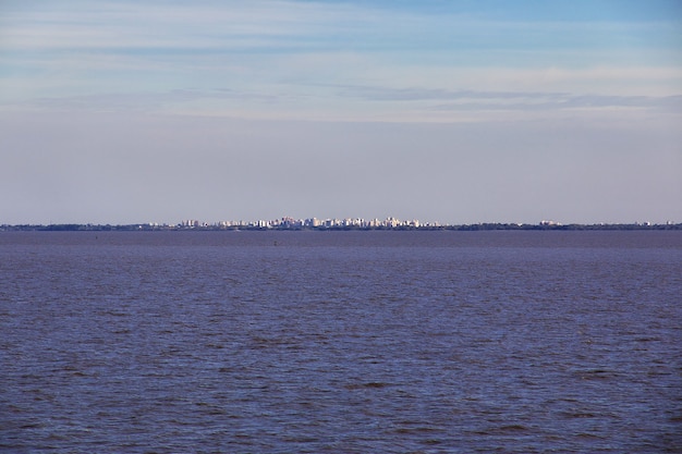 La vista sul fiume La Plata