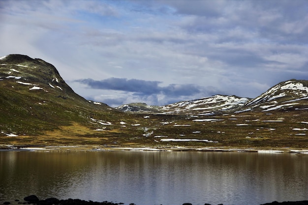 La vista sul lago Norvegia