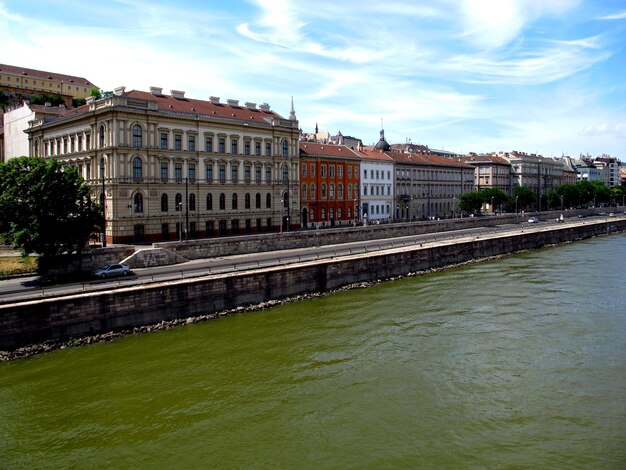 La vista sulla città di Budapest, Ungheria