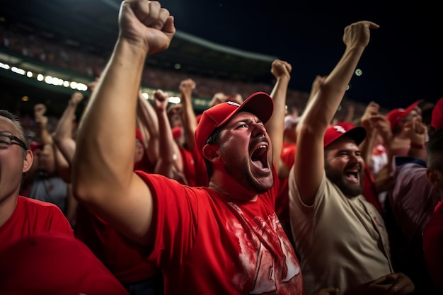 La vittoria unisce i tifosi di baseball L'eco degli applausi nell'intelligenza artificiale generativa dello stadio