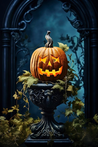 La zucca di Halloween a Florest