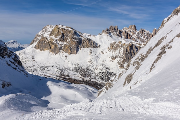 Lagazuoi nelle Dolomiti