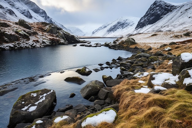 Laghi glaciali a clima freddo