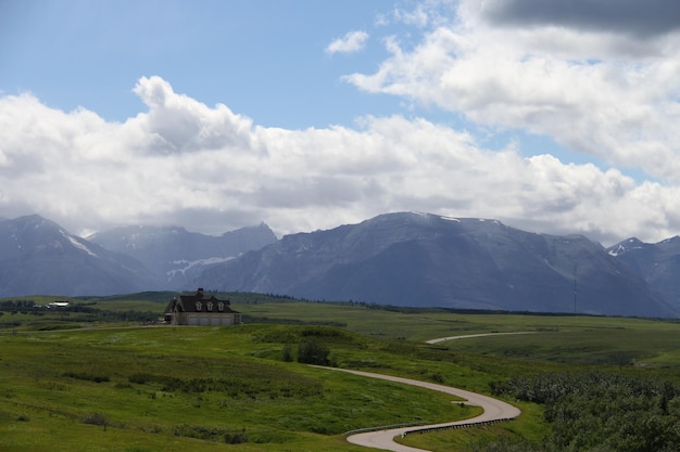 Laghi Waterton Alberta Canada