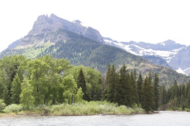 Laghi Waterton Alberta Canada