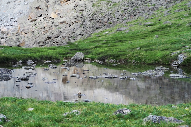 Lago Altai degli spiriti montani