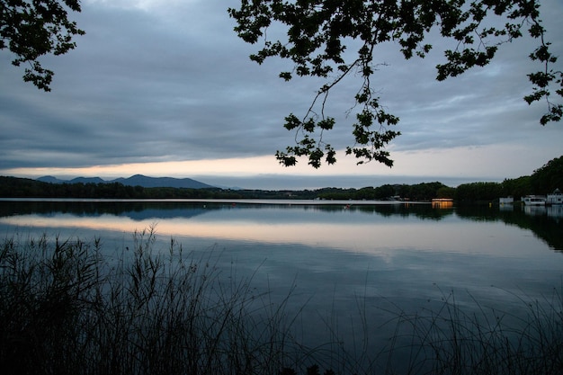 Lago Banyoles a girona catalogna