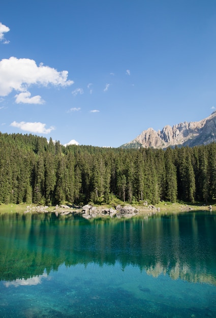 Lago di Carezza in Trentino Alto Adige