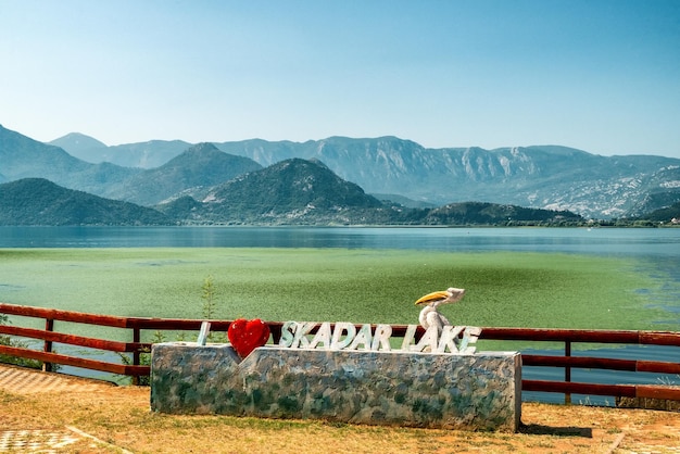 Lago di Scutari in Montenegro