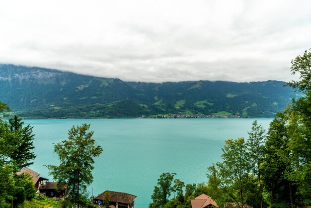 Lago di Thun con Interlaken City