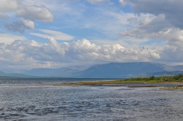 Lago Glubokoe sull'altopiano Putorana