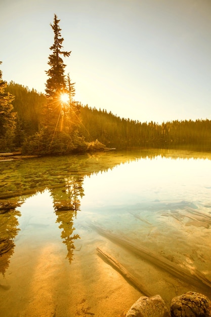 lago in montagna