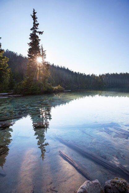 lago in montagna