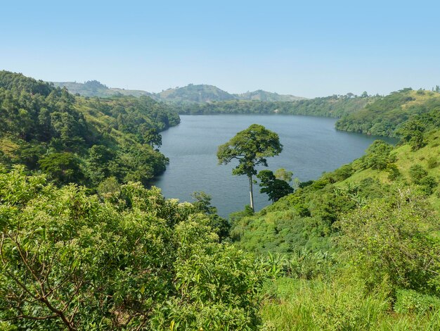 Lago nel distretto di Kabarole