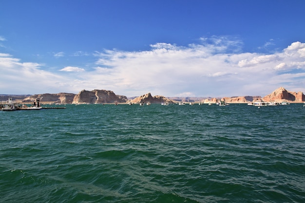 Lago Powell in Arizona, Paige, Stati Uniti d'America