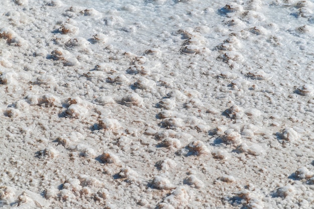 Lago salato, estrazione di sale naturale