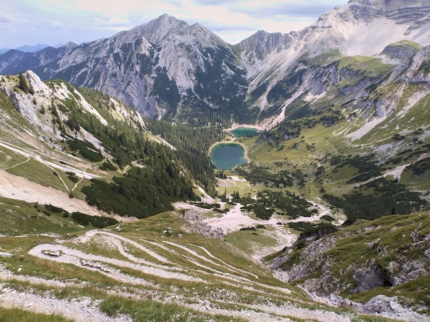 Lago Soiernsee in montagne tedesche