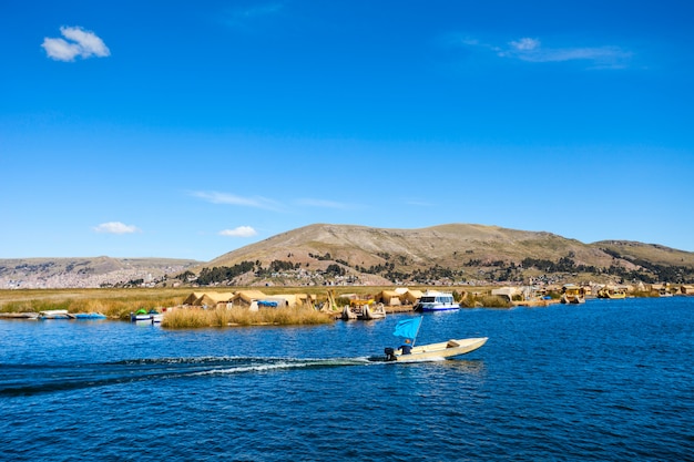 Lago Titicaca in Perù