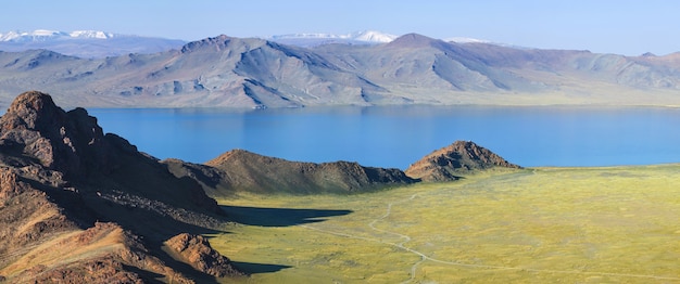 Lago Tolbo Nuur in Mongolia