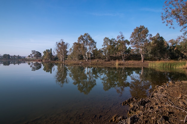 Lago tranquillo a Sao Domingos