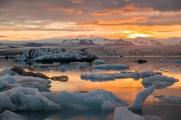 Laguna dell'iceberg in Islanda