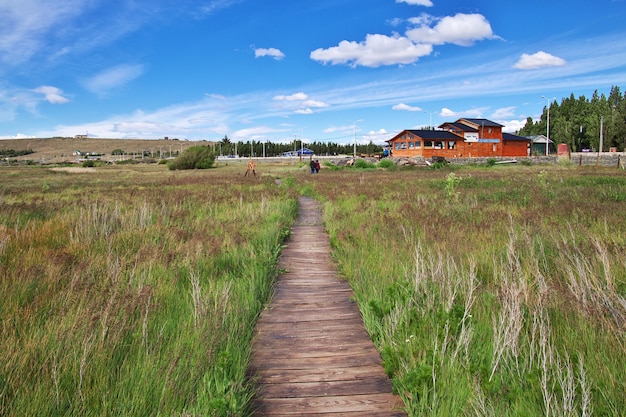 Laguna Nimez Reserva a El Calafate, Patagonia, Argentina