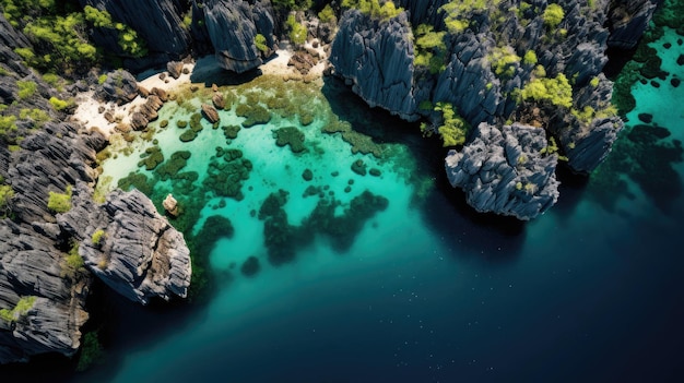 Lagune nascoste di Coron Filippine