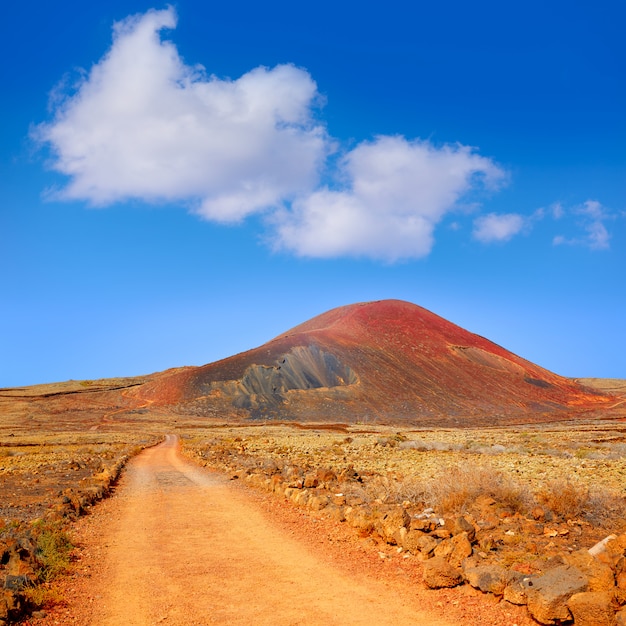 Lajares La Caldera montagna Fuerteventura