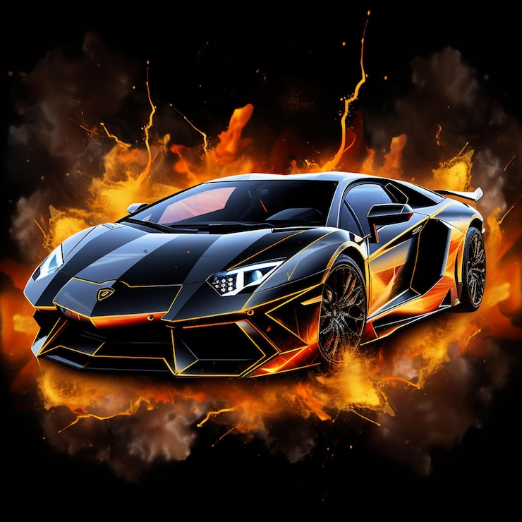 Foto lamborghini aventador