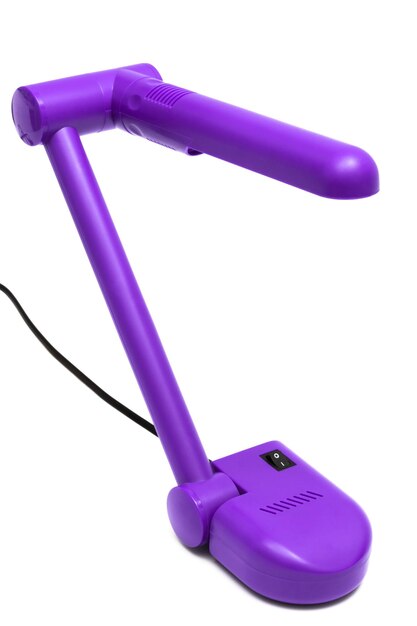 Lampada moderna viola